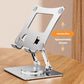 Adjustable Laptop Stand with 360 Degree Rotatable Base Foldable Laptop Holder for Desk Ergonomic Computer Notebook