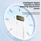 Ultra-Thin Power Bank with Built-In Type-C Cable