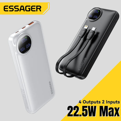 Essager High-Capacity PD Fast-Charging Power Bank