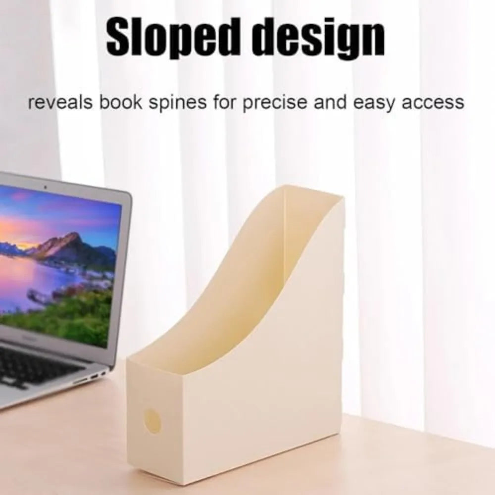 Adjustable Desk File Organizer - Desktop Document Holder, Perfect for Students & Office Use, Bookends for Shelf Storage
