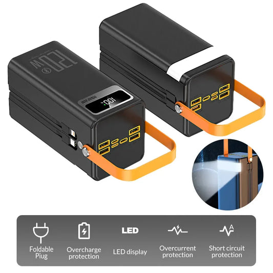 120W Portable Power Bank with 7-Device Charging