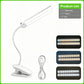 Rechargeable LED Clamp Lamp for Bedroom & Study