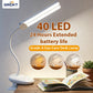 Rechargeable LED Clamp Lamp for Bedroom & Study