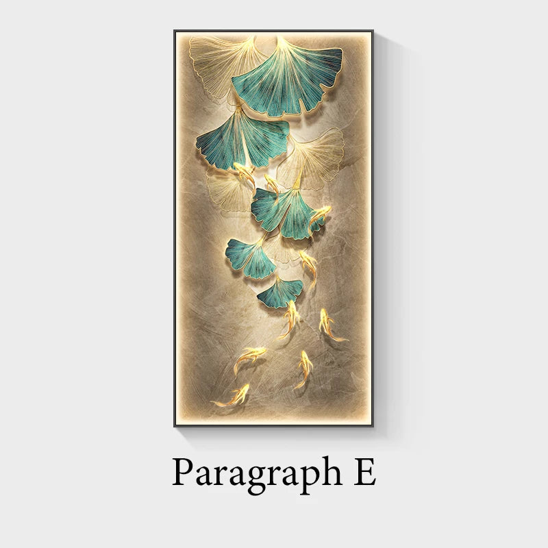 Luxury Wall Art with Ambient Lighting