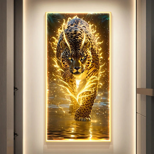 Elegant Chinese-Inspired LED Wall Art