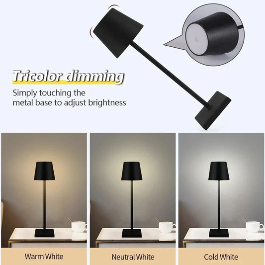 Portable Touch LED Lamp for Bedroom & Dining
