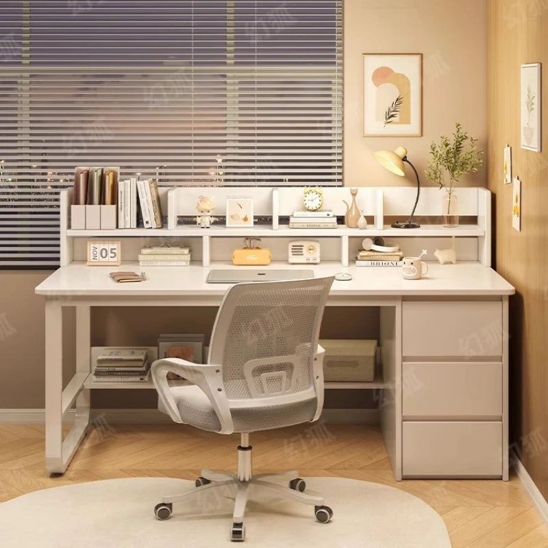 White Office Desk Organizer