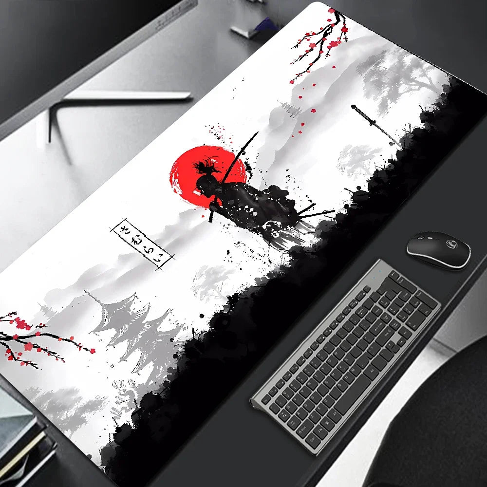 Samurai Warrior Keyboard & Mouse Desk Mat