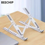 Foldable Laptop Stand Cooling Notebook Bracket Adjustable Ergonomic Laptop Support Base Holder Laptop Tablet Accessories Stands