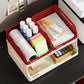 Desktop Organizer Rack Office Desk File Storage Basket Miscellaneous Snacks Storage Box Stationery Arrangement Plastic Material