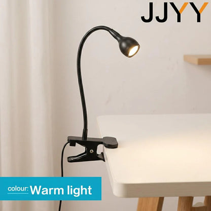 Flexible LED Clip Desk Lamp for Reading & Study