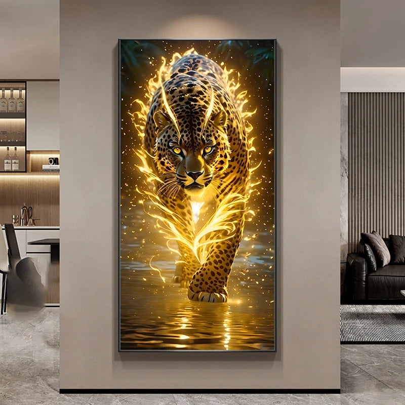 Elegant Chinese-Inspired LED Wall Art