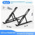 Foldable Portable Laptop Stand Metal Material Notebook Holder Bracket Heighten Laptop Stand for Increased Viewing Comfort