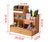 Wooden Desk Organiser DIY Desktop Tidy Pen Holder Large Capacity Stationery Storage Box with Drawer for Home Office and School