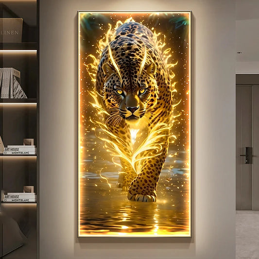 Elegant Chinese-Inspired LED Wall Art
