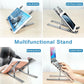 Laptop Stand Aluminum Alloy Anti-Slip Anti-Fall Foldable Height-Adjustable Tablet Stand Suitable for Books and Computers