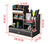 Wooden Desk Organiser DIY Desktop Tidy Pen Holder Large Capacity Stationery Storage Box with Drawer for Home Office and School