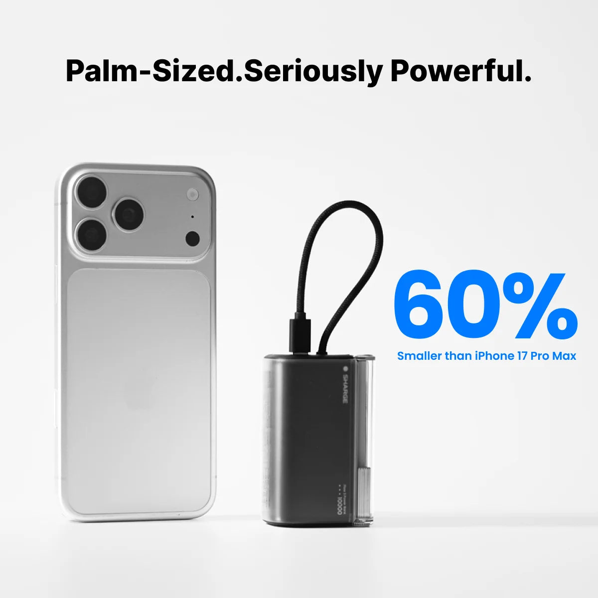 SHARGE Flow 3 45W USB-C Portable Power Bank