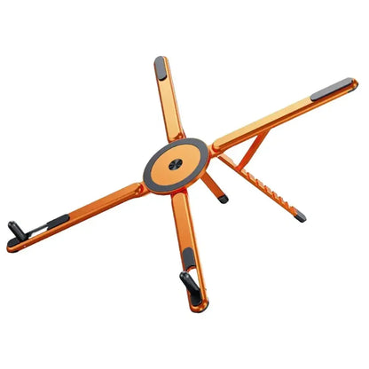 Foldable Magnetic Laptop Stand Aluminum Alloy Portable Adjustable Stand Heat Dissipation Holder Supports Phone Tablet Notebook