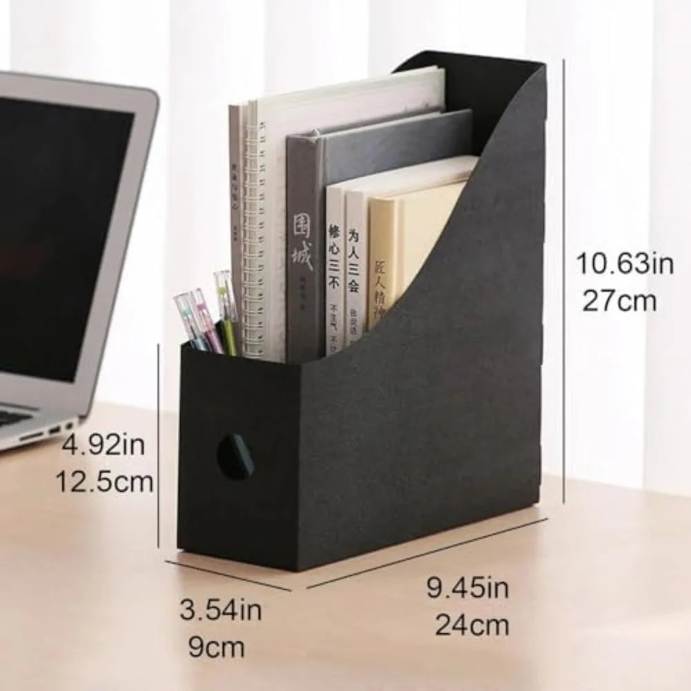 Adjustable Desk File Organizer - Desktop Document Holder, Perfect for Students & Office Use, Bookends for Shelf Storage