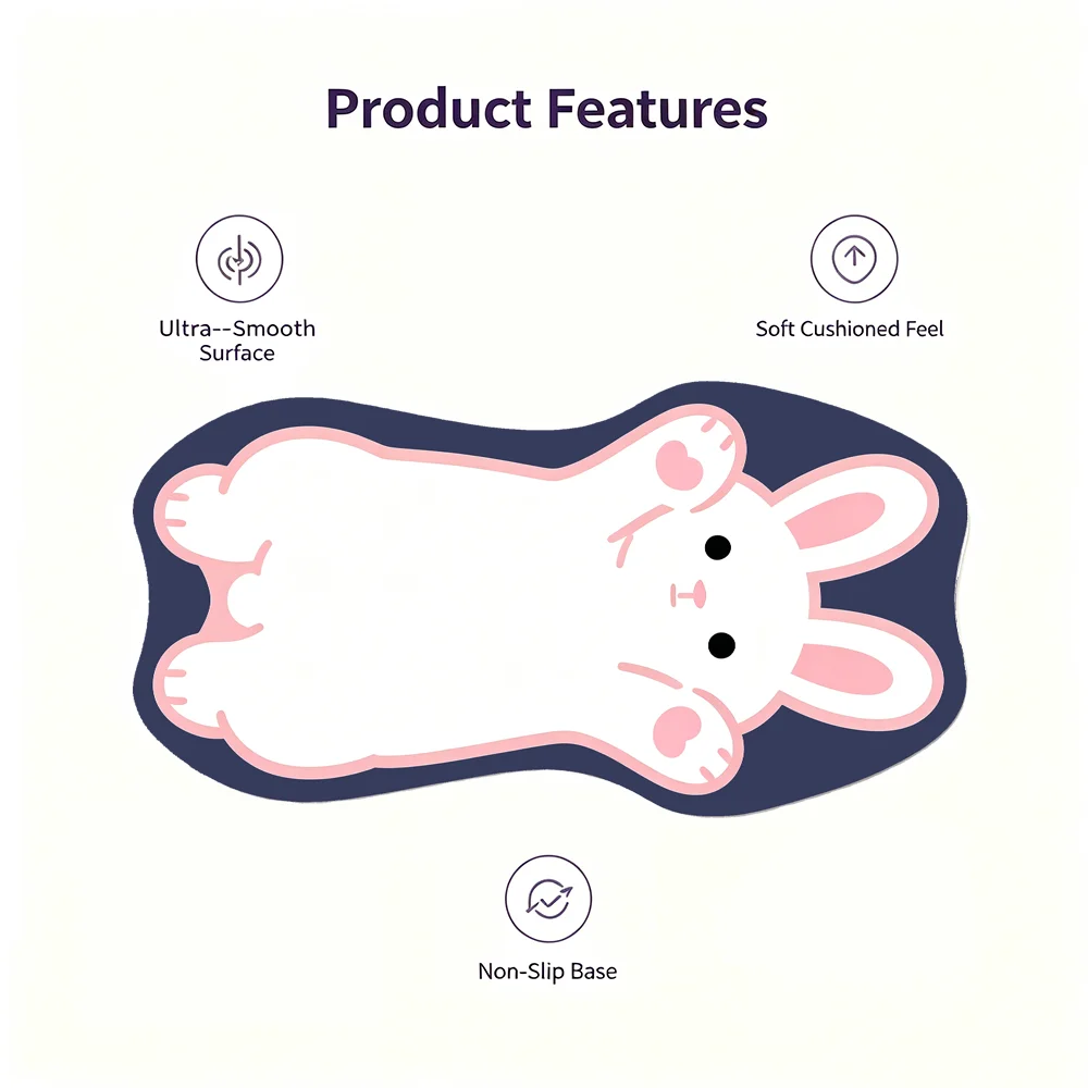 Large Thickened Gaming Mouse Pad & Desk Mat